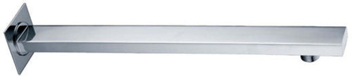 Braccio sostegno doccia in ottone quadro cm 30