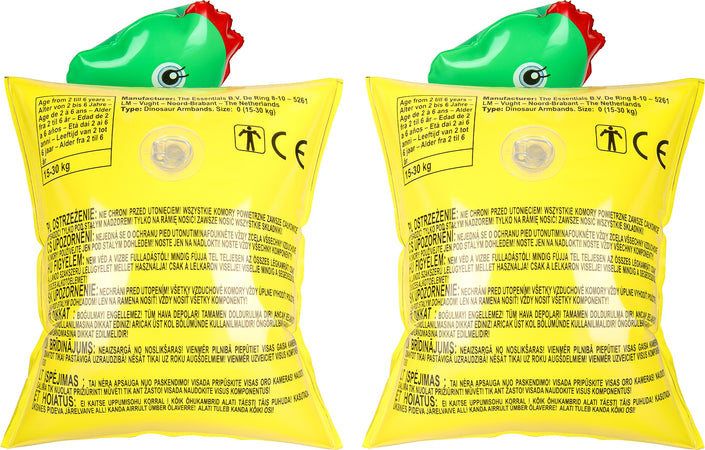 Braccioli 3D Swim Essentials Dinosauro 2-6 anni Giochi e giocattoli/Sport e giochi all'aperto/Giochi aquatici e piscine per bambini/Braccioli La Casa Del Bebè - Napoli, Commerciovirtuoso.it