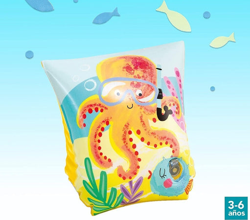 Braccioli Fun Fish 23 X 15 Cm Multicolore Bambini 3 - 6 Anni Piscina Mare 58652 Giochi e giocattoli/Sport e giochi all'aperto/Giochi aquatici e piscine per bambini/Canotti e gonfiabili galleggianti Trade Shop italia - Napoli, Commerciovirtuoso.it