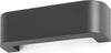 BRACKET Lampada da parete grigio scuro Illuminazione/Illuminazione per interni/Illuminazioni per pareti/Applique Led Mall Home - Napoli, Commerciovirtuoso.it