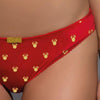 Admas Slip da Donna Minnie Gold Red 41424 S90 - Passarelli Biancheria