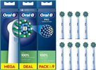 Braun-Oral-b-Ricambio-Spazzolino-Elettrico-9-Testine-Cross-Action-Pro-White-Eb50