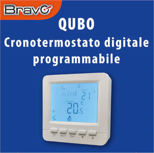 Bravo-Cronotermostato-Qubo-Digitale-Programmabile