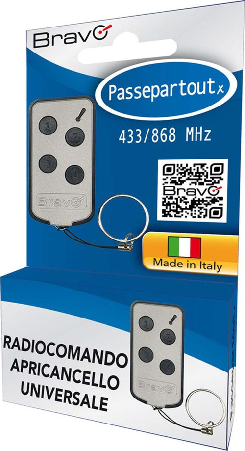 Bravo-Passepartoutx-Radiocomando-Apri-Cancello-Universale