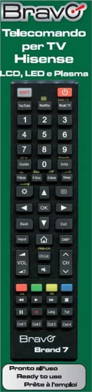 Bravo-Telecomando-Hisense-Lcd-Led-Plasma-e-Smart-Tv-Brand-7