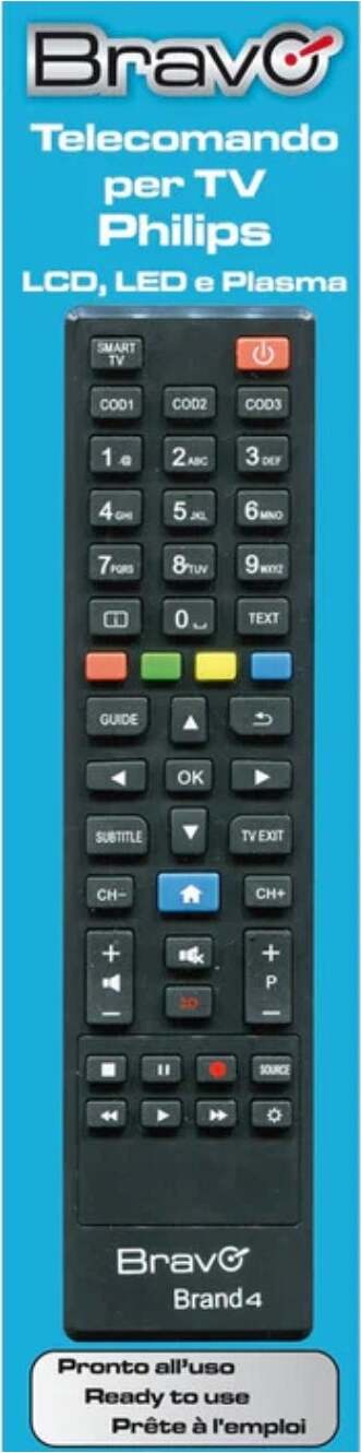 Bravo-Telecomando-Philips-tv-Lcd-Led-Plasma-e-Smart-TV-brand-4