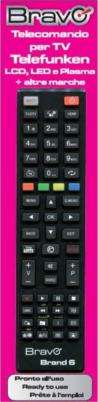 Bravo-Telecomando-Telefunken-Lcd-Led-Plasma-e-Smart-TV-Brand-6