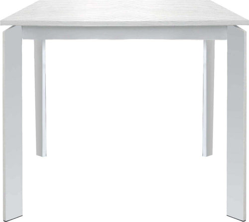BRAXTON---tavolo-da-pranzo-moderno-allungabile-in-metallo-90x90/150-Bianco-Milani-Home