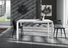 BRAXTON---tavolo-da-pranzo-moderno-allungabile-in-metallo-90x90/150-Bianco-Milani-Home