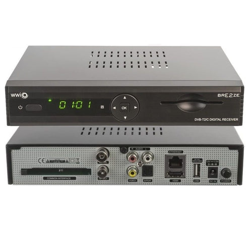 WWIO BRE2ZE T2/C H.265 HEVC Terrestre Linux Enigma 2