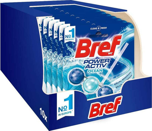 Bref Bref WC Power Activ Oceano Detergente WC, Pulizia e Freschezza formato Scorta da 10 confezioni Casa e cucina/Detergenti e prodotti per la pulizia/Detergenti per la casa/Detergenti per WC Scontolo.net - Potenza, Commerciovirtuoso.it