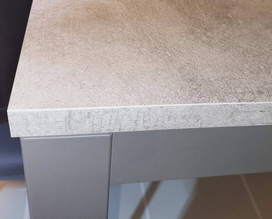 BRENDON---tavolo-da-pranzo-moderno-90x160/220-Grigio-scuro-Milani-Home