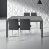 BRENDON---tavolo-da-pranzo-moderno-allungabile-70x110/160-Grigio-scuro-Milani-Home