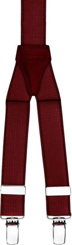 Bretelle Elasticizzate Tinta Unita Uomo Donna Cinghia Regolabile Bordeaux Moda/Uomo/Accessori/Bretelle Trade Shop italia - Napoli, Commerciovirtuoso.it