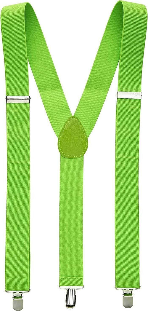 Bretelle Elasticizzate Tinta Unita Uomo Donna Cinghia Regolabile Verdi Moda/Uomo/Accessori/Bretelle Trade Shop italia - Napoli, Commerciovirtuoso.it