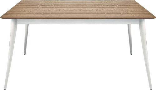 BRIAN---tavolo-da-pranzo-moderno-allungabile-in-abete-spazzolato-85x140/190-Bianco-Milani-Home
