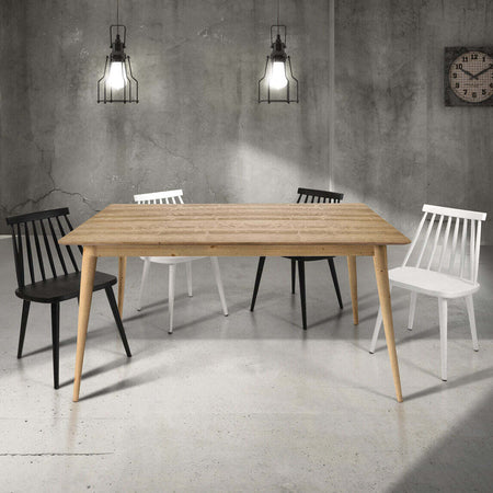 BRIAN---tavolo-da-pranzo-moderno-allungabile-in-abete-spazzolato-85x160/210-Marrone-Milani-Home