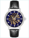 Brian Smith - Orologio Automatico Geneve Nero/Blu/Argento - 1304