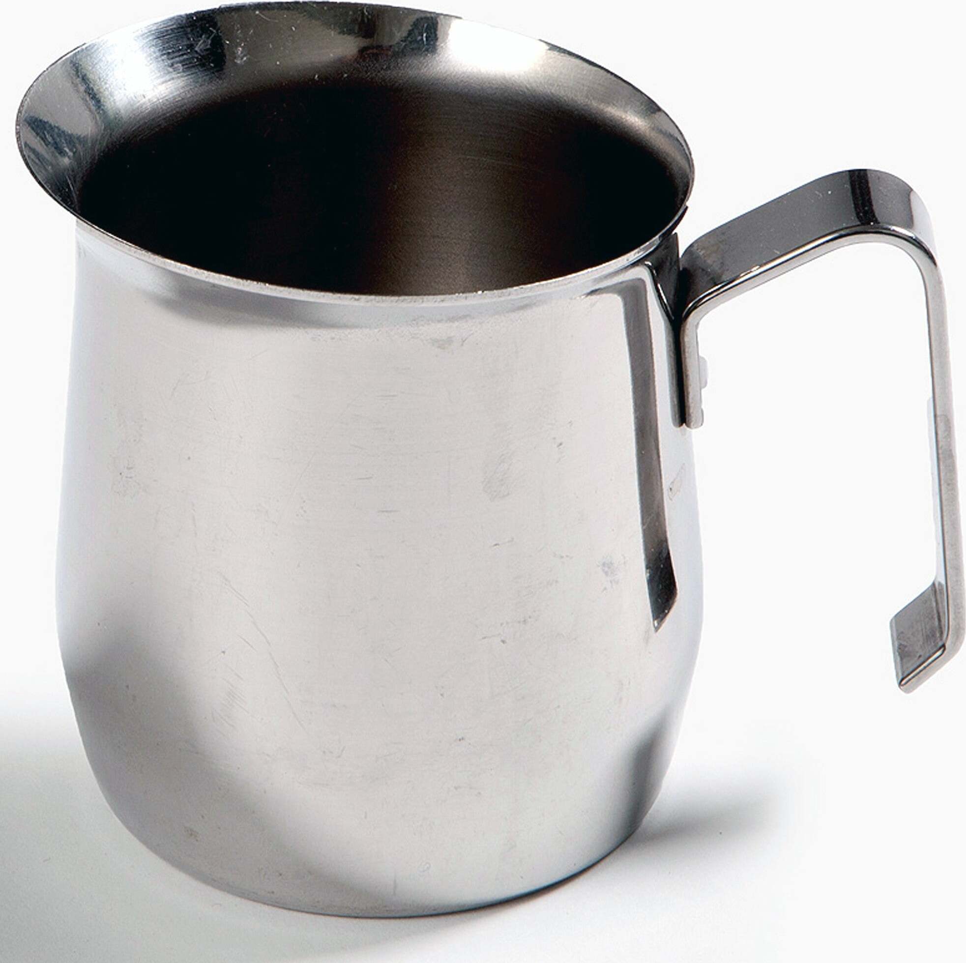 Cucina di Modena brocca per latte: Set di 2 caraffe in acciaio inox per schiumare, con scala di misurazione, 580 ml (caraffa per panna Cucina di Modena brocca per latte: Set di 2 caraffe in acciaio inox per schiumare, con scala di misurazione, 580 ml (caraffa per panna