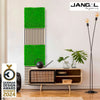 JANGAL Pannelli acustici Modulabili in FLORA sintetica ULTRAREALISTICA 52x52cm mod. BRIGHT GREEN - Eternal Parquet