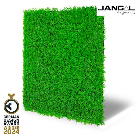 JANGAL Pannelli acustici Modulabili in FLORA sintetica ULTRAREALISTICA 52x52cm mod. BRIGHT GREEN - Eternal Parquet