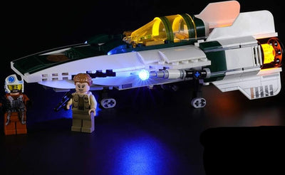 BRIKSMAX Kit di Illuminazione a LED per Resistance A-Wing Starfighter 75248 LEGO NON INCLUSI