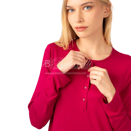 Brilliamo Pigiama da donna invernale in Viscosa BR802208