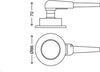 BRILONER---3-FARETTI-LED-INCASSO-3W--GU10-250LM-NICHEL-SATINATO