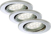 BRILONER---3-FARETTI-LED-INCASSO-ORIENTABILI---3x3W-250LM---IP23