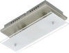 BRILONER---APPLIQUE-LED-TELL-2-x-GU10-3-watt-NICKEL-SATINATO