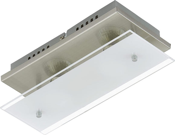 BRILONER---APPLIQUE-LED-TELL-2-x-GU10-3-watt-NICKEL-SATINATO
