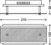 BRILONER---APPLIQUE-LED-TELL-2-x-GU10-3-watt-NICKEL-SATINATO