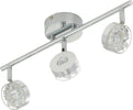 BRILONER---BARRA-3-FARETTI-LED-ORIENTABILI-3,5W-350LM-3.000K---STRUTTURA-IN-METALLO/PLASTICA-CROMATA-420MM