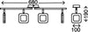 BRILONER---BARRA-4-LUCI-LED