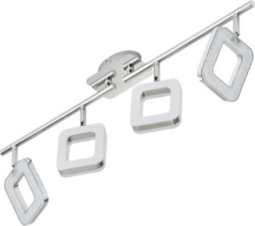 BRILONER---BARRA-SNODATA-4-LED---3,5W-330LM---METALLO-ACRILICO/CROMO