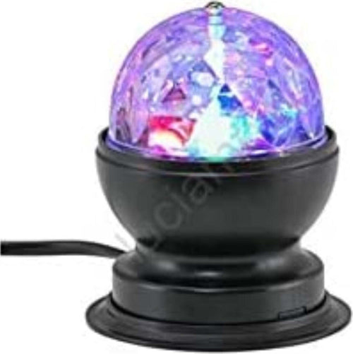 BRILONER---DISCO-LIGHT-LAMPADA-LED-GIREVOLE-MULTICOLOR-3-watt-RGB-DIAMETRO-12,5cm-NERA