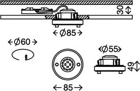 BRILONER---FARETTO-LED-DA-INCASSO-5W-ALLUMINIO