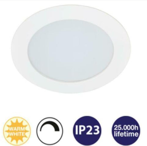 BRILONER---FARETTO-LED-INCASSO-Ø18,8CM-20W-2000LM---BIANCO