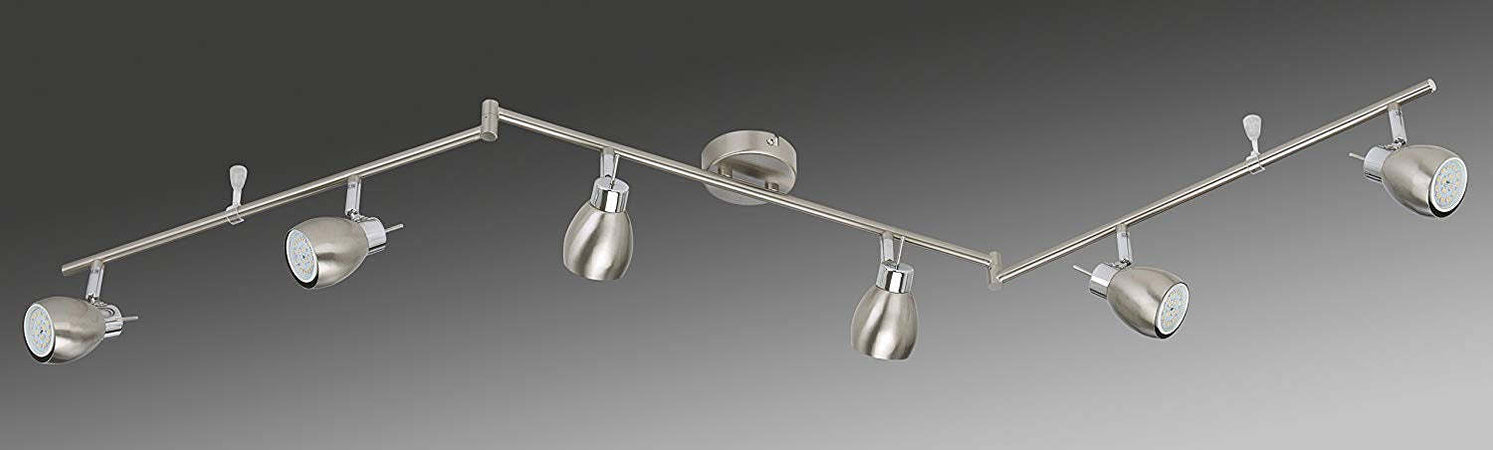 BRILONER---LAMPADA-LED-DA-SOFFITTO-ORIENTABILE-A-6-LUCI,-ATTACCO-GU10-5WATT