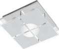 BRILONER---PLAFONIERA-4-LED---3W-250LM-3000K-CROMO/VETRO-SATINATO