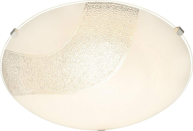 BRILONER---PLAFONIERA-IN-VETRO-DECORATO-9W-LED-DIAMETRO-25CM