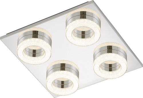 BRILONER---PLAFONIERA-LED-PEPPER-32-x-32cm-4-LUCI-3,5-watt-350-lumen