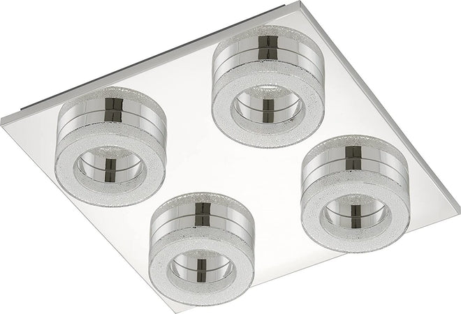 BRILONER---PLAFONIERA-LED-PEPPER-32-x-32cm-4-LUCI-3,5-watt-350-lumen