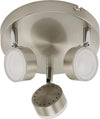 BRILONER---PLAFONIERA-LED-SEMPLICE-3-LUCI-5-watt-400-lumen-IN-NICKEL-SATINATO