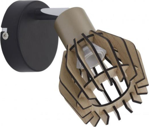 BRILONER--1-LAMPADA-METALLO/LEGNO-E14--5,5W--IP20