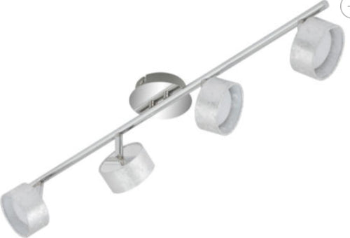 BRILONER--BARRA-SNODATA--4-LEDx5Wx350LUMEN-ARGENTO-ANTICHIZZATO