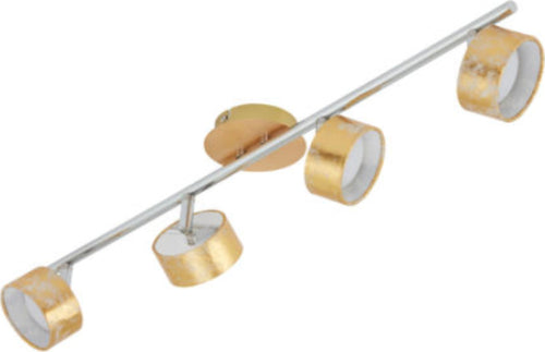 BRILONER--BARRA-SNODATA--4-LEDx5Wx400LUMENX3000K-ARGENTO-ANTICHIZZATO
