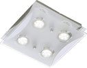 Briloner-Leuchten-Lampada-da-soffitto-GU10,-3-W,-Rettangolare-[Classe-di-efficienza-energetica-A+]