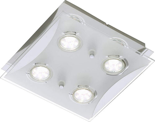 Briloner-Leuchten-Lampada-da-soffitto-GU10,-3-W,-Rettangolare-[Classe-di-efficienza-energetica-A+]