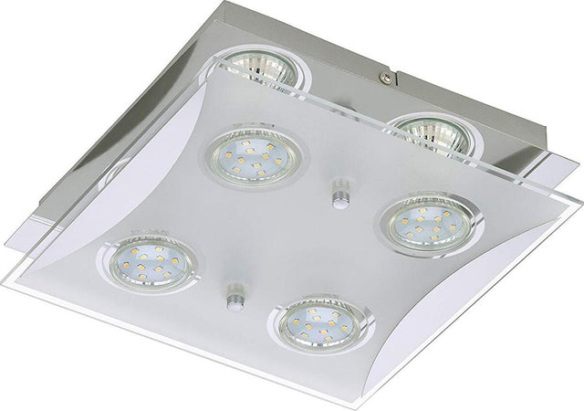 Briloner-Leuchten-Lampada-da-soffitto-GU10,-3-W,-Rettangolare-[Classe-di-efficienza-energetica-A+]